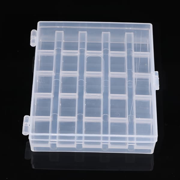 25 Spolar Spolar Syhine Case Organizer Förvaring Cle