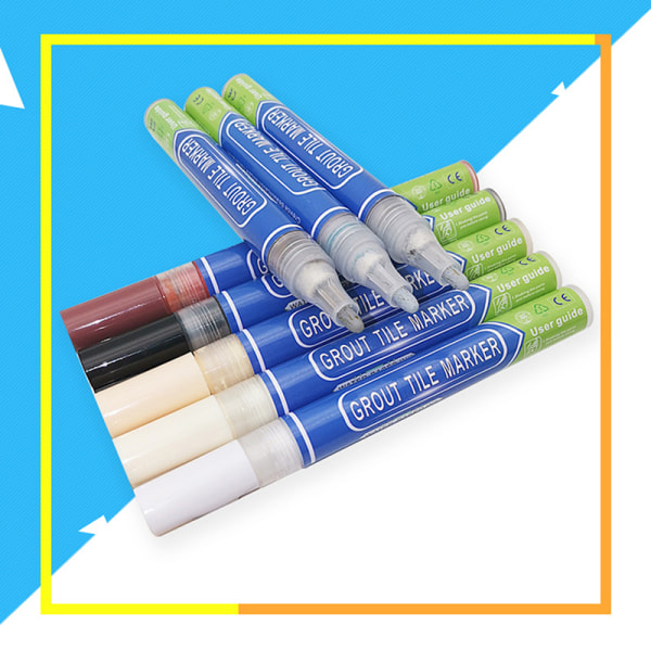 Tile Gap Repair Color Pen Vattentät, mögelfast fyllningsmedel white