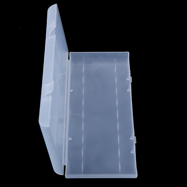 10 x18650 case box organizer vit för 1