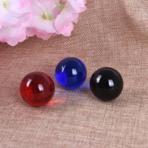 e Crystal Ball Natural Magic Ball Healing Sphere Quartz Balls C Red