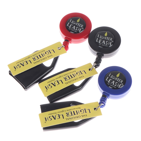 Lighter Leash Safe Stash Clip- case Infällbar nyckelring lättare