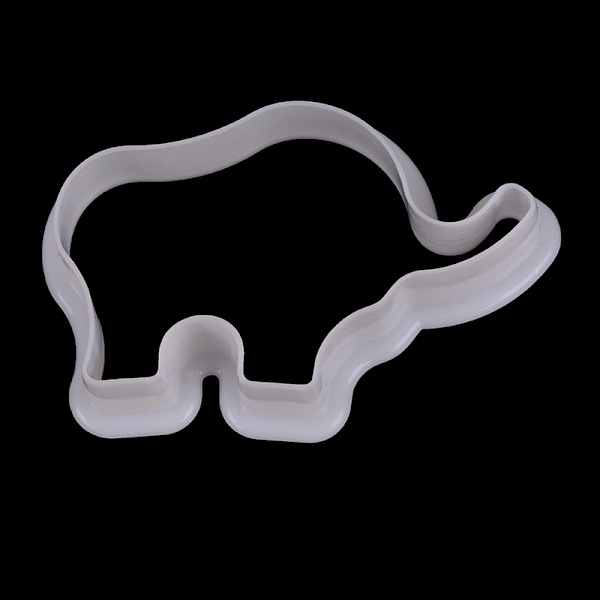 6st djur-plastkaka kex ters konditorivaror fondantformar c
