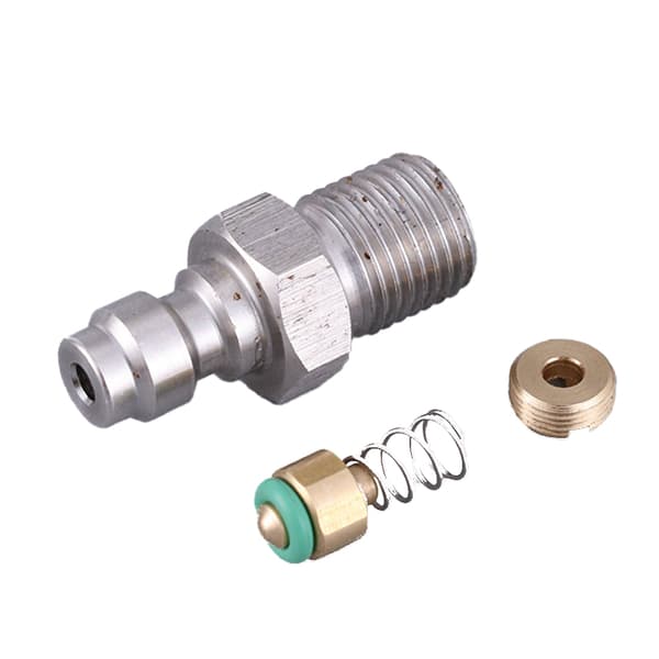 PCP Paintball Pneumatisk Snabbkoppling 8mm M10x1 Hane Plug Adapt A4