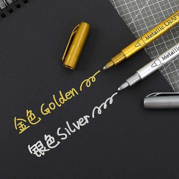 Metallic Marker Paint Pen Giftfri Permanent Marker Pen DIY Ar Gold