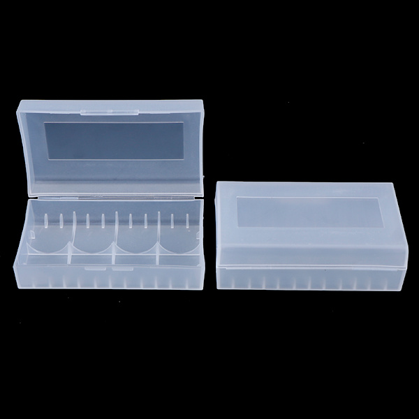 2st batterilåda case behållare för 2*20700 21700 batteri Stora
