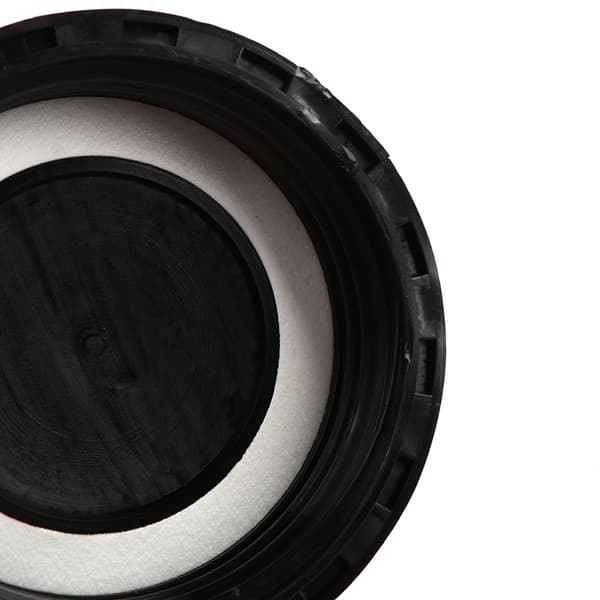 Svart Plastventil Lock 3" 100mm Cap för IBC Tankventil läckagepro