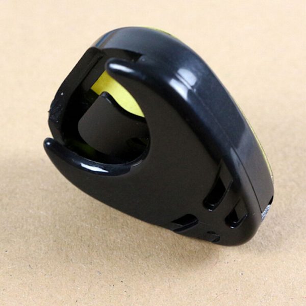 Ny Plactic Guitar Pick Plectrum Holder Case Box blandade färger