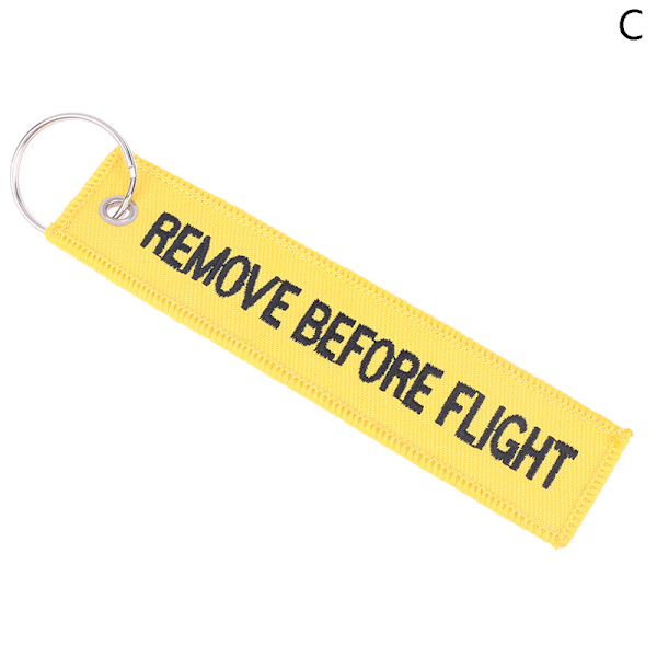 Ta bort före flygbil Nyckelring Aviation Gifts Keyring Key T C