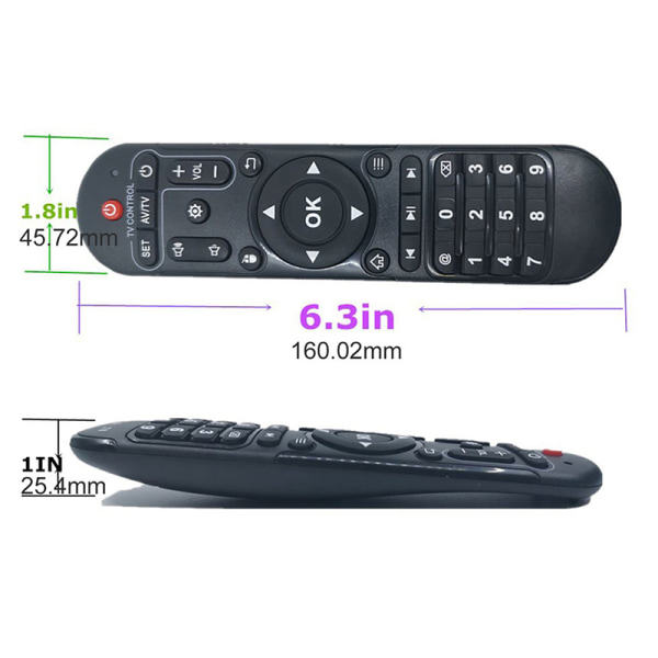 Fjärrkontroll för X96MAX X96Air X88King X88PRO set -top box