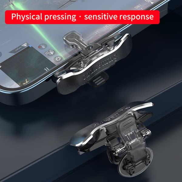 X8 Mobile Game Trigger för PUBG Phone Gaming 6 Finger Trigger S