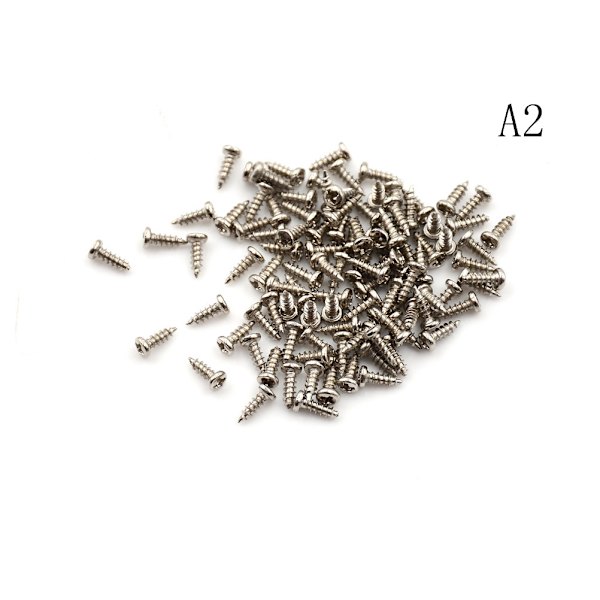 100st M2 Skruv Gänga Diameter Runt Huvud Cross Screws Self Ta 2*6MM