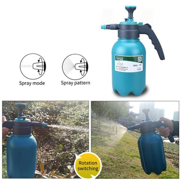2L Vatten Kemisk Sprayer Tryck Trädgård Portable Handheld Spr With extension