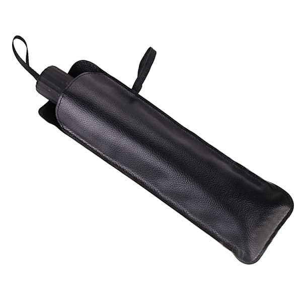 Svart PU- cover Case vattentätt paraply
