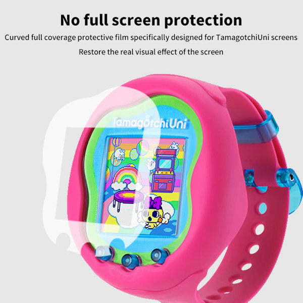 Transparent TPU Anti-Scratch Spelkonsol Film För LCD For Tam Transparent