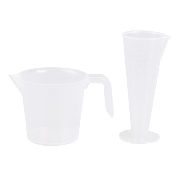 Mätkopp i plast med våghandtag Transparent mätning C 2000ml