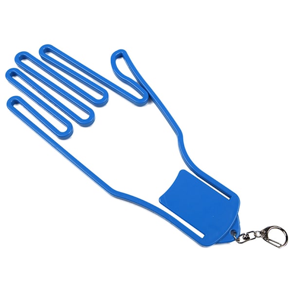 1 st Golfhandskar Bårhållare Keeper Hanger Handskar Support F Blue