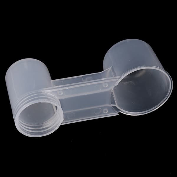 1 st Plast Pet Bird Drinker Feeder Vattenflaska Cup för Chick