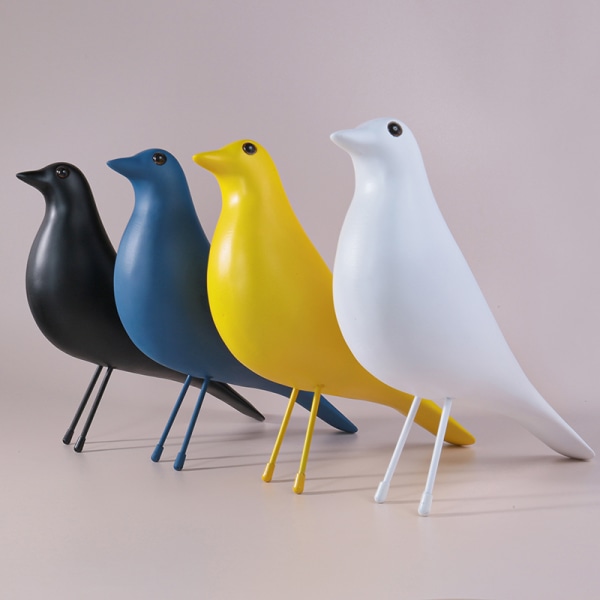 Harts fågelskulptur Modern enkel dekoration Vardagsrum Bedro Blue