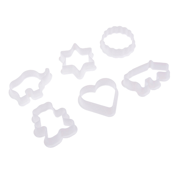6st djur-plastkaka kex ters konditorivaror fondantformar c