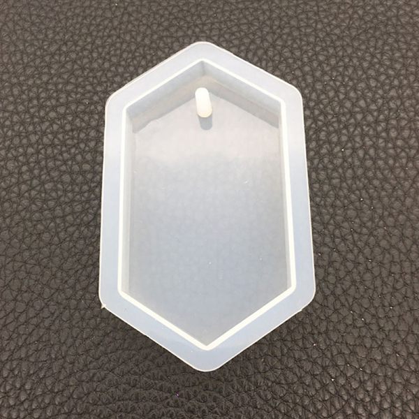 Nyckelring hängande form Set DIY hänge harts form kristall epoxi A3