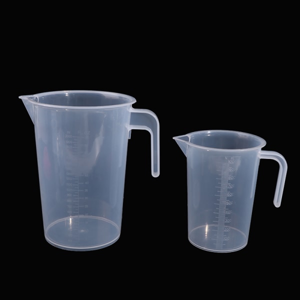 Mätkopp i plast med våghandtag Transparent mätning C 100ml