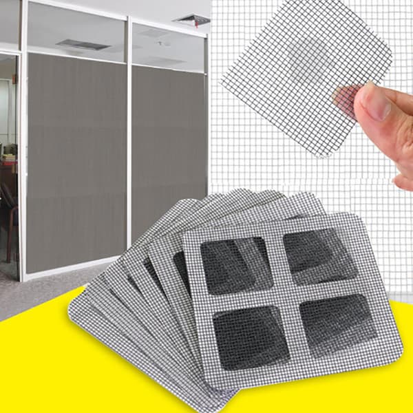 Fönsterdörrnät Fix Reparation Sticky Patch Självhäftande Kit Cove