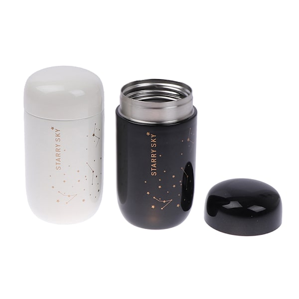 230 ml minificka termosflaska rostfritt stål resevakuum Black