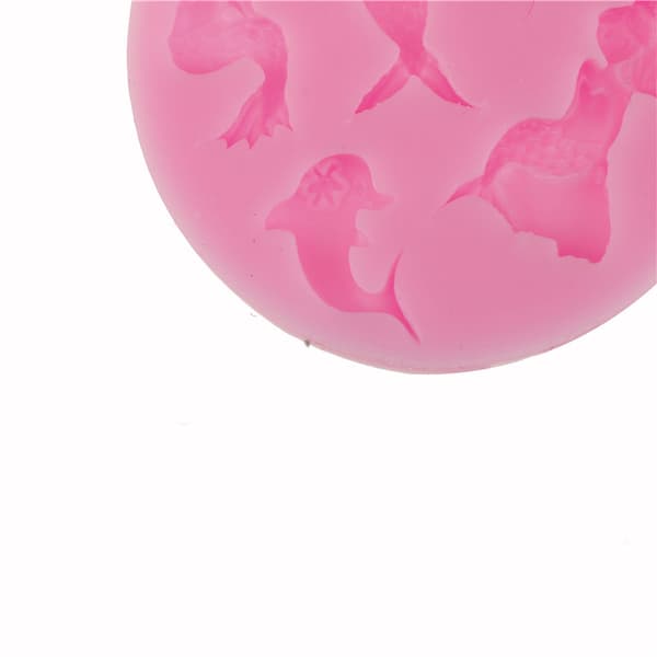 sjöjungfru silikonfondant mould form choklad b
