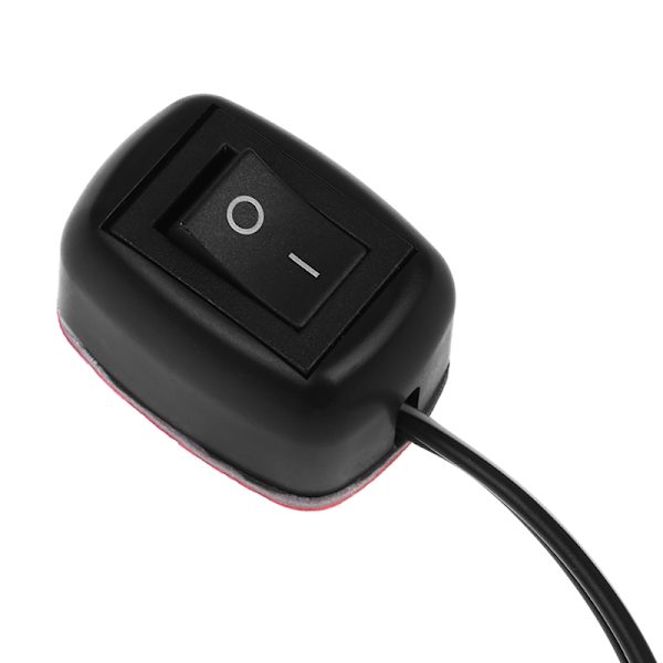 DC 12V Universal Car Switch Paste Type Vippströmbrytare med kabel