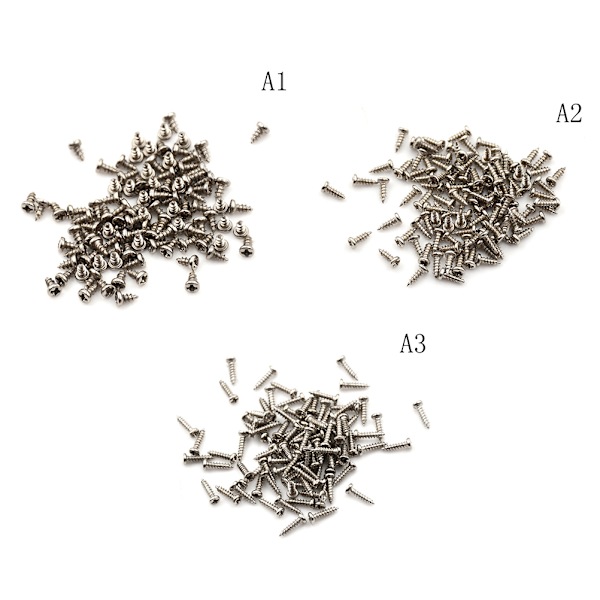 100st M2 Skruv Gänga Diameter Runt Huvud Cross Screws Self Ta 2*6MM