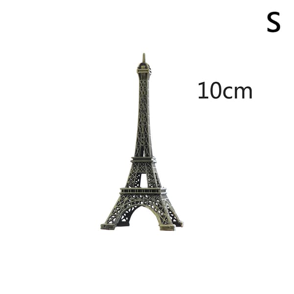 Mini Paris Eiffeltorn Modell Skrivbord Staty Staty Hantverk Souve S