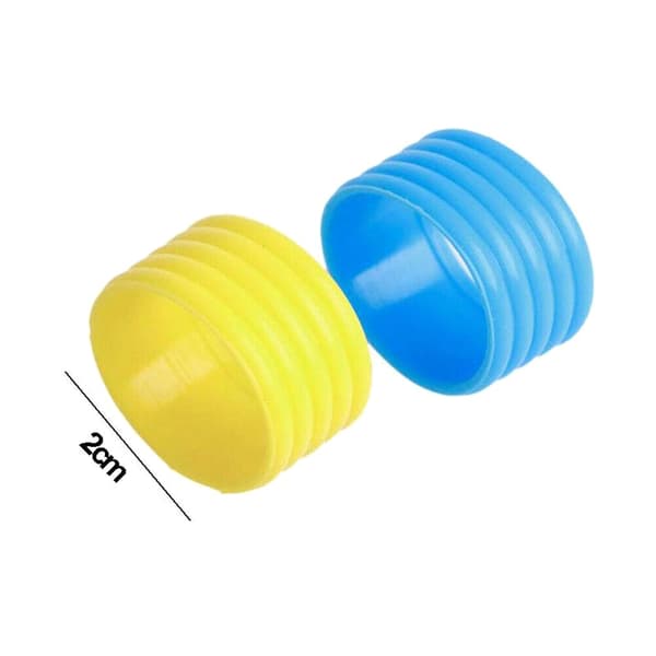 Tennisracket Grip Gummi Ring Badminton Bat Overgrip Fix Flexi Blue