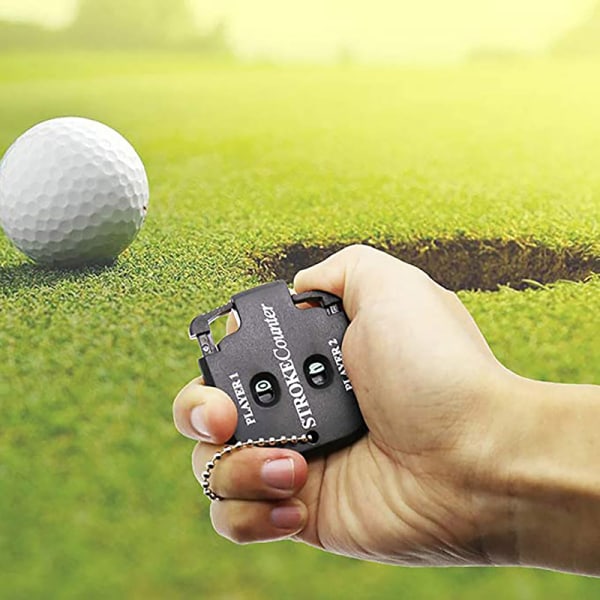 1st Mini Handy Golf Shot Count Stroke Putt Score Counter Keeper 1