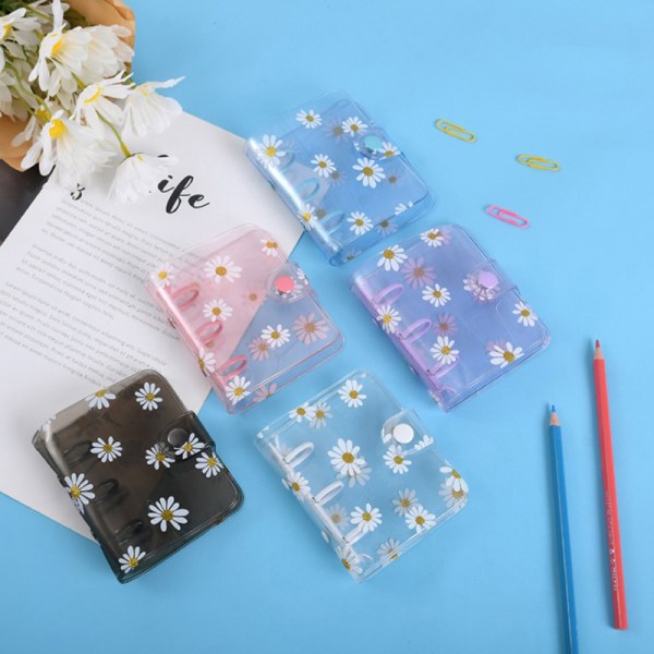 Mini 3-håls Daisy Binder Note Planner Organizer Notebook Journa A4