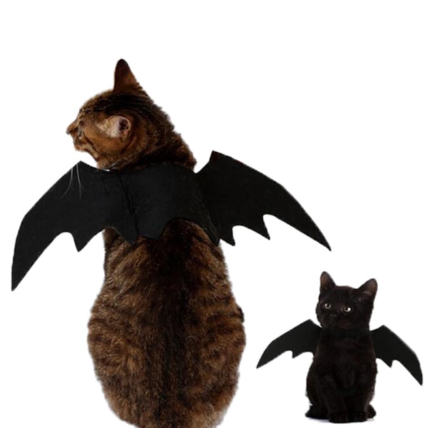 Härligt för små hundar katt fladdermus vingar halloween vingar