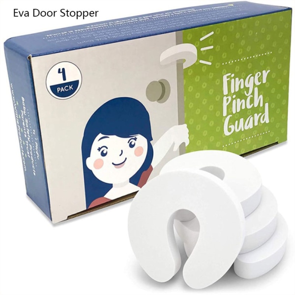 EVA Foam Dörrskydd Fingerskydd Stötstoppare Baby Child 4