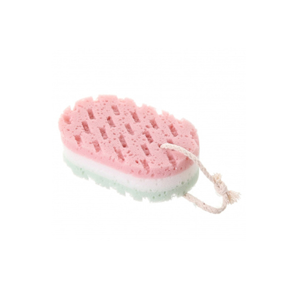 Sponge Bath Ball Shower Rub Exfoliering Massage Borste Badrum