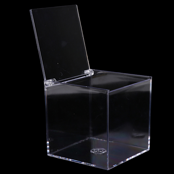 Akrylkapsel Kaffeförvaringsboxhållare Transparent Dammtät