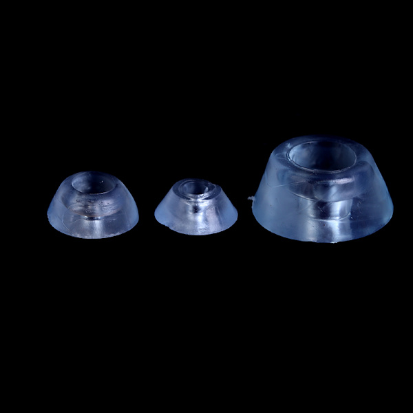 10 st Gummi Halkfri möbel Stol Benskydd Fötter Sofffot P 4(15mm with screw)