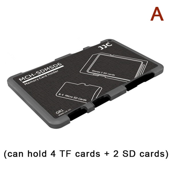 Mikrominneskorthållare Minneskortfodral Case Kreditkort Si A