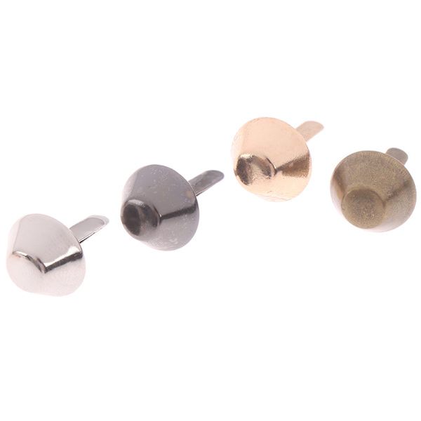 50 st/lot 12 mm metallhantverk Handväska Fötter Nitar för handväska DIY A B