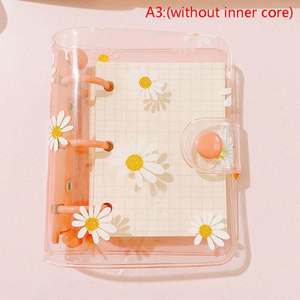 Mini 3-håls Daisy Binder Note Planner Organizer Notebook Journa A3