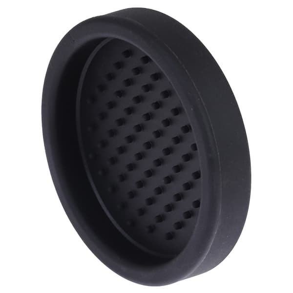 1 STK Svart silikon rund kaffetampermatta Espresso Diameter N