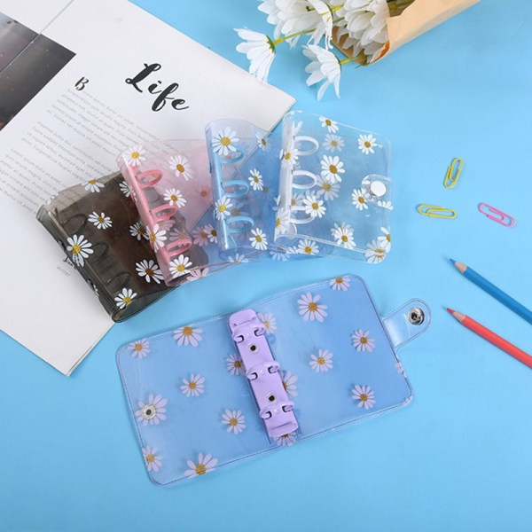 Mini 3-håls Daisy Binder Note Planner Organizer Notebook Journa A4