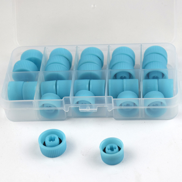 30st Service Portventil Cap Hög / Låg sida Luftkonditionering 30PCS