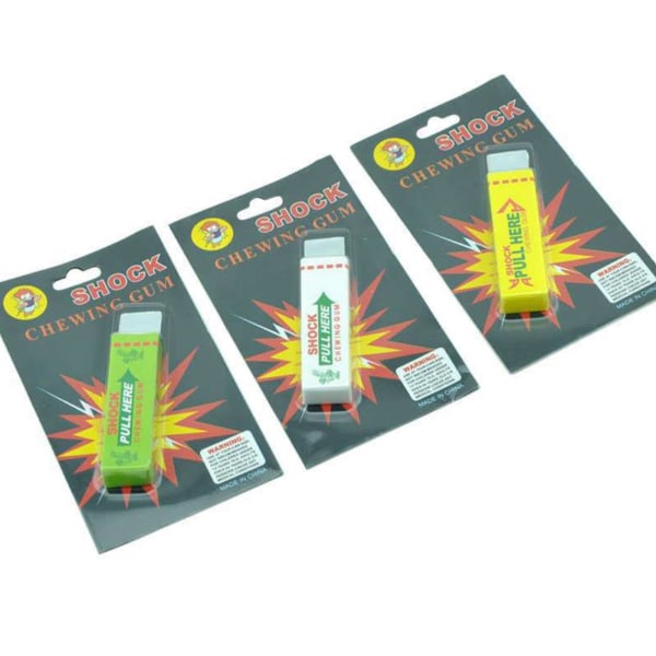Tricky Funny Safety Trick Joke er Toy Electric ing Tuggummi