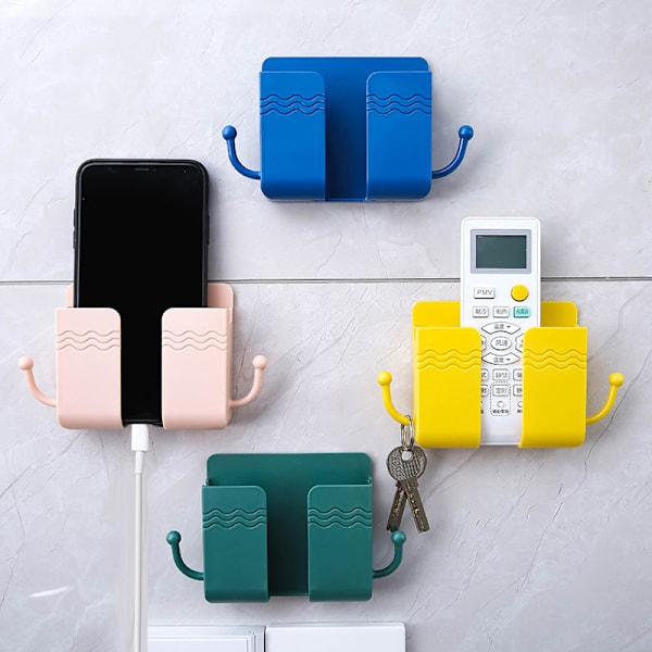 Väggmonterad förvaringsbox Case Telefonkontakt Chargin green
