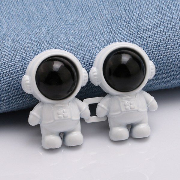 2st Astronautformad spänna midjeband Justerbar Jean-knapp A1