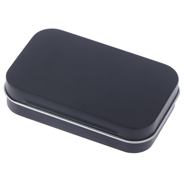 Förvaringslåda Små smycken Candy Coin Key Organizer Plåt Flip Bla