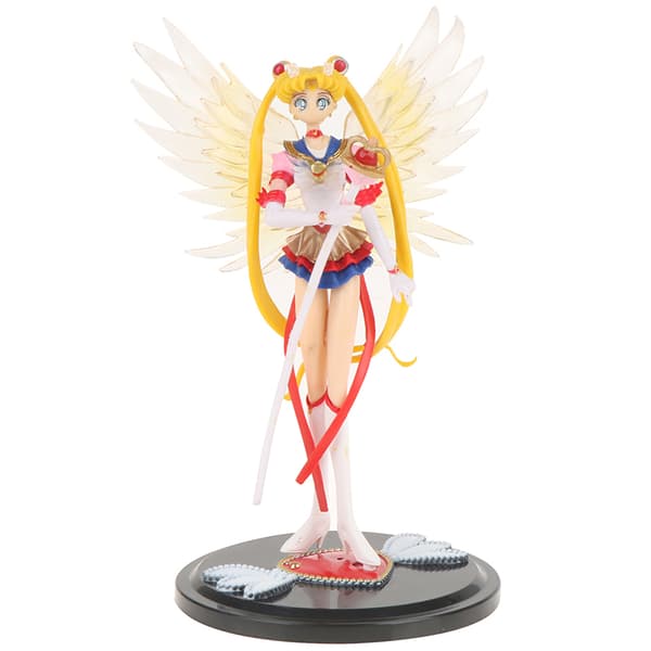1 st 18 cm tecknad måne Vacker flicka Vatten Ice Moon Kawaii Anim